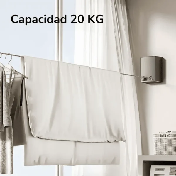 Tendedero de ropa retractil__Hogar